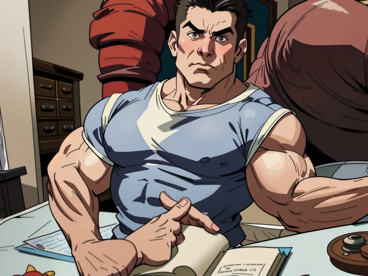 Critic sporting a cream-colored sweater vest in the report