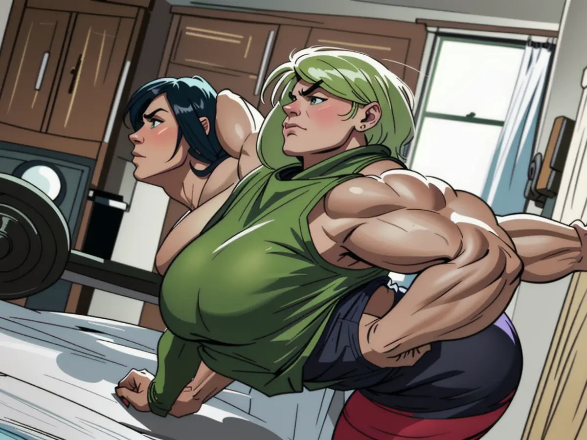 Observer Spotted in Athleisure Attire During Fitness Review Individual Evaluator Sporting Green Leggings and Athleisure Attire