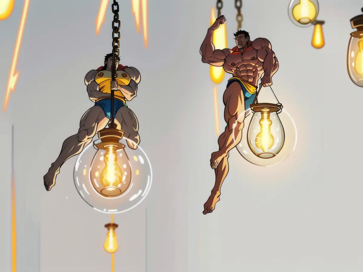 Illuminating globe lamps, bathed in a warm yellow hue, cast clarity. Globes with a warm yellow glow are illuminated Clear upon.