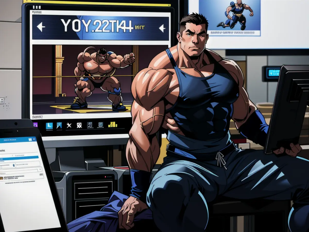 Stock dealer engages in trading activities on the New York Stock Exchange, situated in New York City, on the 7th of April, 2025. Stock market action seen at the New York Stock Exchange in NYC on April 7, 2025, as a trader engages in transactions.