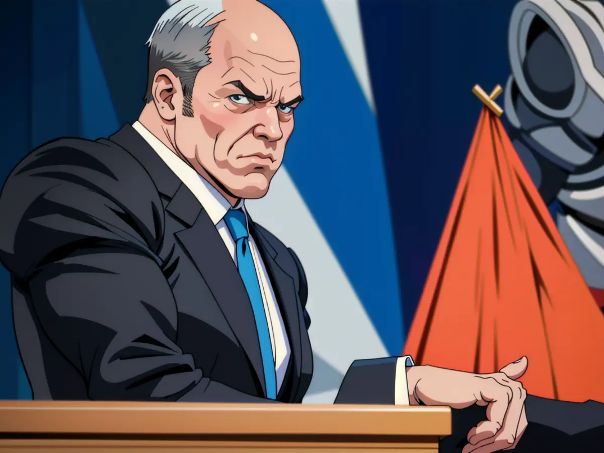 Scholz and Netanyahu Hold Dialogue in Tel Aviv (Historical Image Captured)