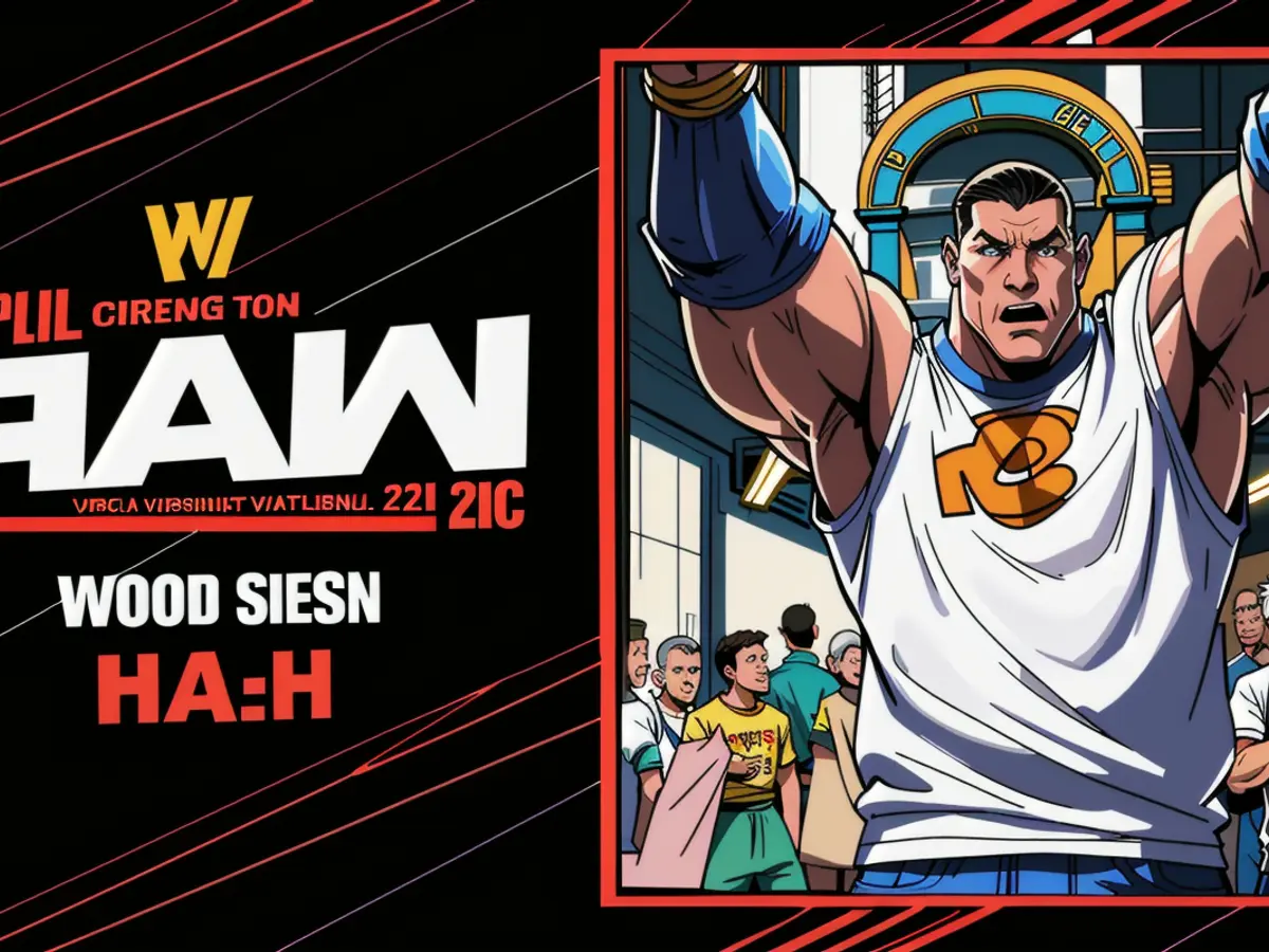 John Cena emerges live following his triumph in the 17th world championship title.