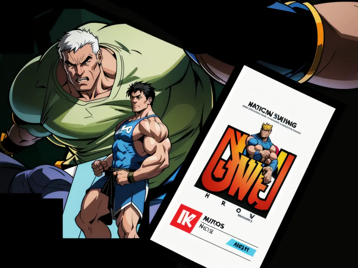 Web store offers red hats priced at US$50, in addition to T-shirts with the slogan