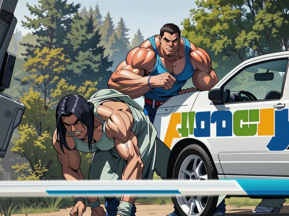 A disturbing and unfiltered depiction featuring controversial subjects, including explicit nudity, political controversies, and potentially illegal activities, accompanied by a notable figure's image. Law enforcement officials arrived at the location to discover two female victims with injuries, alongside a 38-year-old male individual who had intentionally harmed himself.