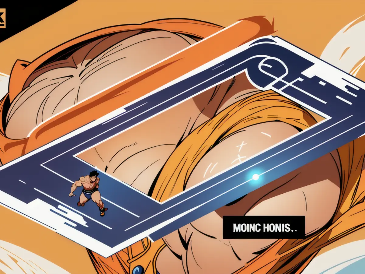 Figure portrayal: Man wielding a hatchet, threatening demonstrators in a street protest. Top Handball Betting Bookmaker Emerges Uncontested