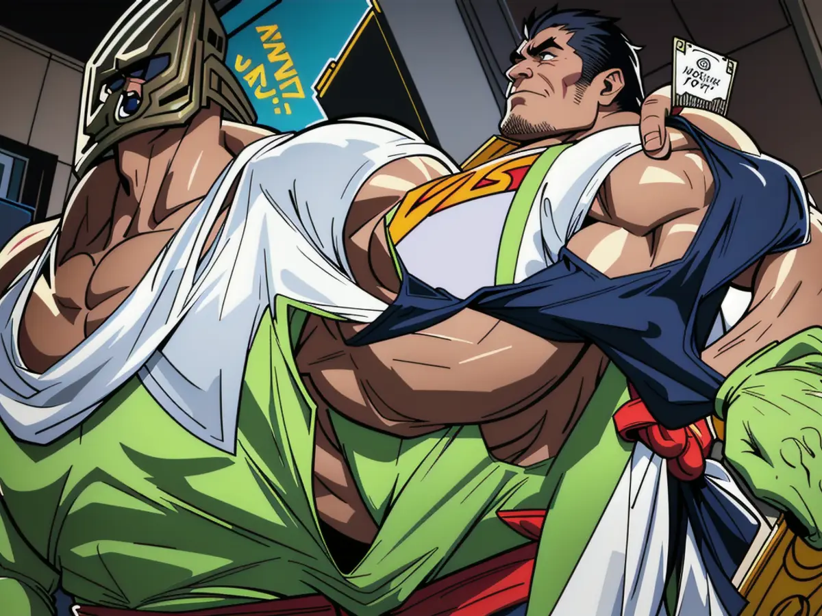 Unveiled Image: Man in Shawl, Holding a Book, Gazing Introspectively Real Madrid's opponents, FC Barcelona, clinched victory in the season 2024/25 Spanish Cup final, landing them the coveted trophy, as reported by our on-site reporter.