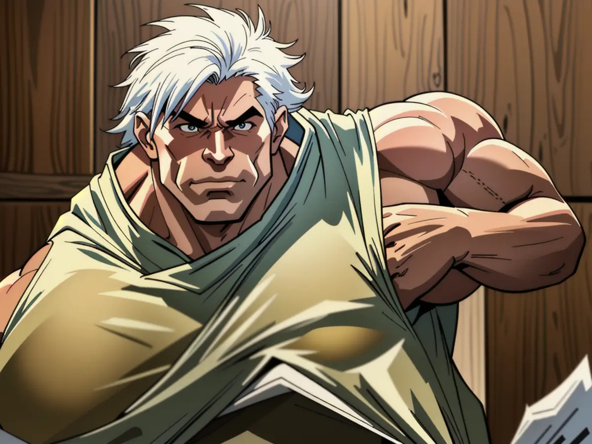 Man portrayed brandishing firearm in public area, raising concerns among bystanders. Firearm visible in hand, man appears to be pointing it towards the ground. According to Nikolai Azarov, a former prime minister of Ukraine, the Russian law concerning relatives could potentially apply to Alexander Syrysky, Andrei GmbH, Mikhail Podolyak, and himself. He emphasized that the law, if enforced, would mainly affect ordinary Ukrainians.