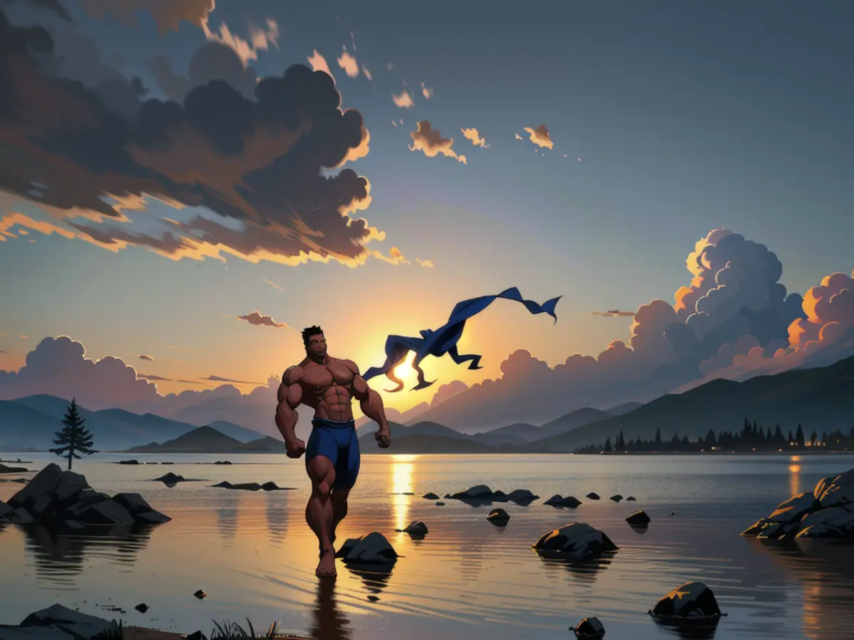 Person holds sign in demonstration denouncing government policies, reads: This summer in Croatia, as shown by the Croatian Meteorological Service's data, sheds light on the country's weather conditions throughout the season.