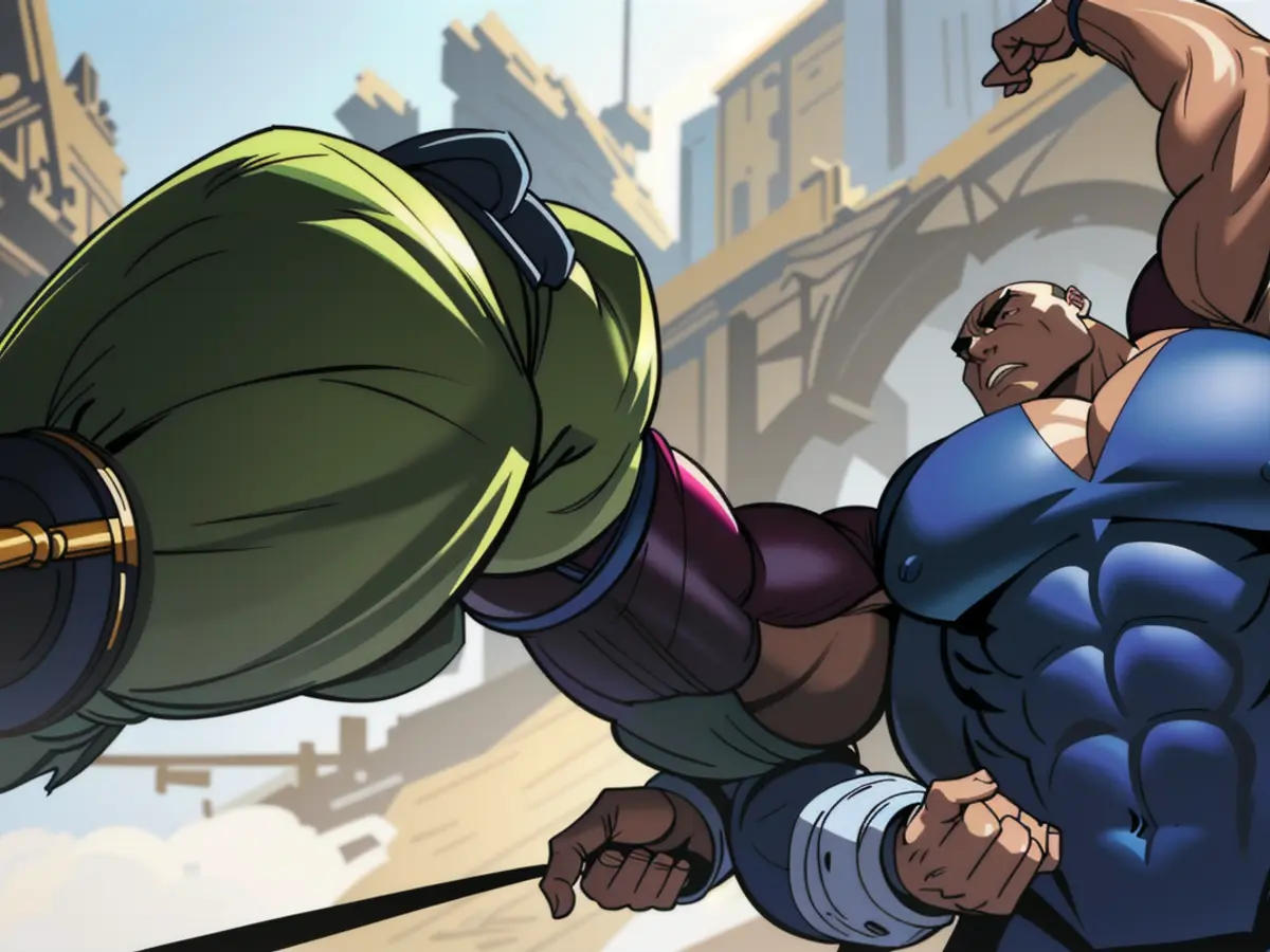 Illustration of controversial figure: Infamous individual, known for questionable methods and inflammatory statements, depicted in this snapshot. In Vienna, a recurring sense of vulnerability and foreignness washes over a local resident named Franz T., particularly when he encounters encounters hostile youths such as the recent incident where he was intimidated and robbed by two teenagers.