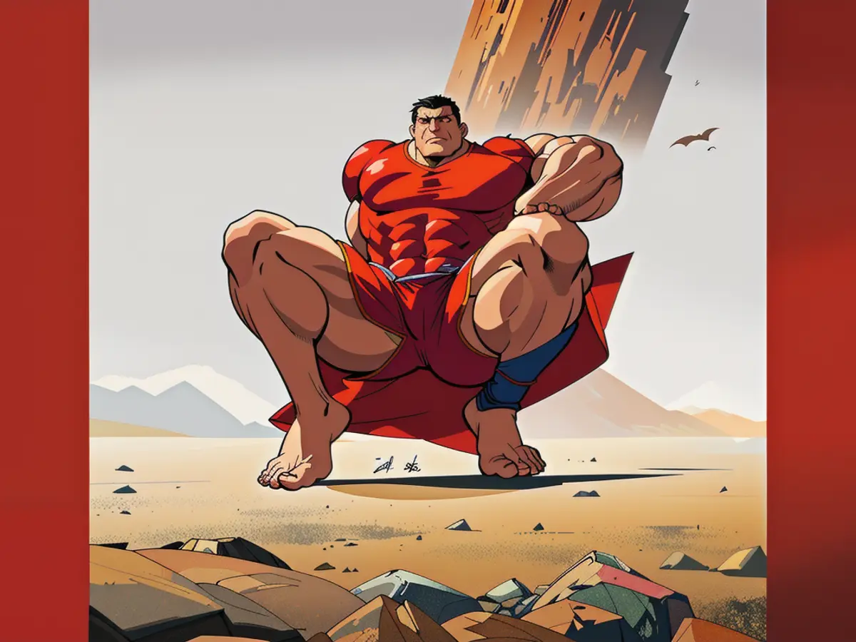 Portrait of a notable figure, prominently displayed in the frame, showing him with a serious expression and glasses perched on the bridge of his nose. President asserted to the publication: