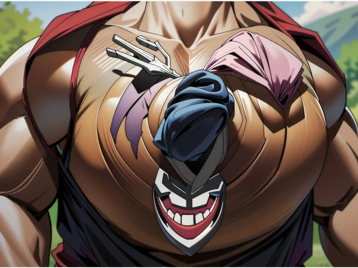 Wilderness footage captures a daring hiker helplessly creeping up on an imposing brown bear. Marvel at the nerve-wracking spectacle.