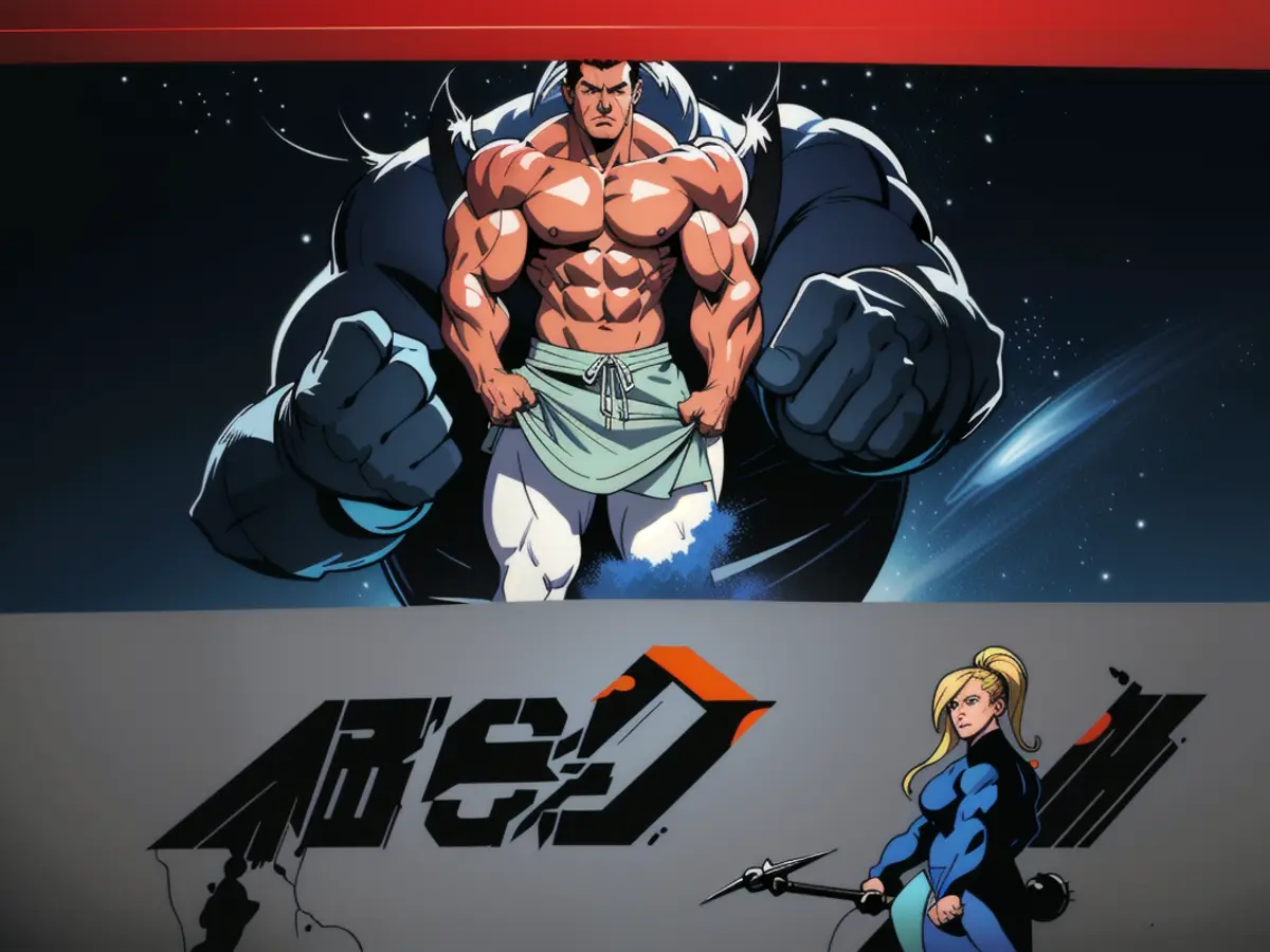 Man this photograph depicts a dramatic scene: Trump making a heated statement, crowds in chaos, Obama looking on with a stern expression. Federal ministerial appointments unveiled, Karsten Wildberger named as the new head of the Ministry of Digital Affairs.