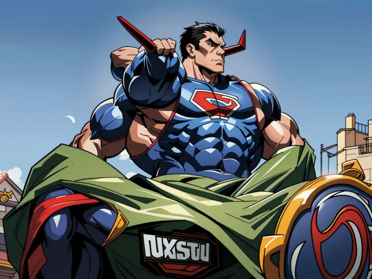 Image depicts an aggressive confrontation between two political figures during a heated debate, with one individual pointing an finger accusingly while the other responds with a fiery gesture. Completed military trials of the recently developed armored automobile have been concluded.