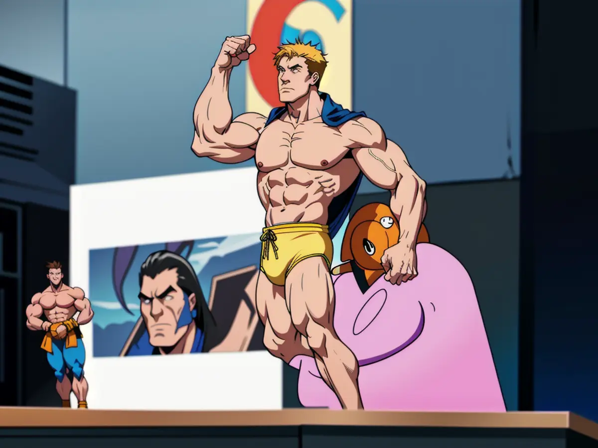 Trump spokesperson, Karoline Leavitt, displayed a photograph of Amazon CEO, Jeff Bezos