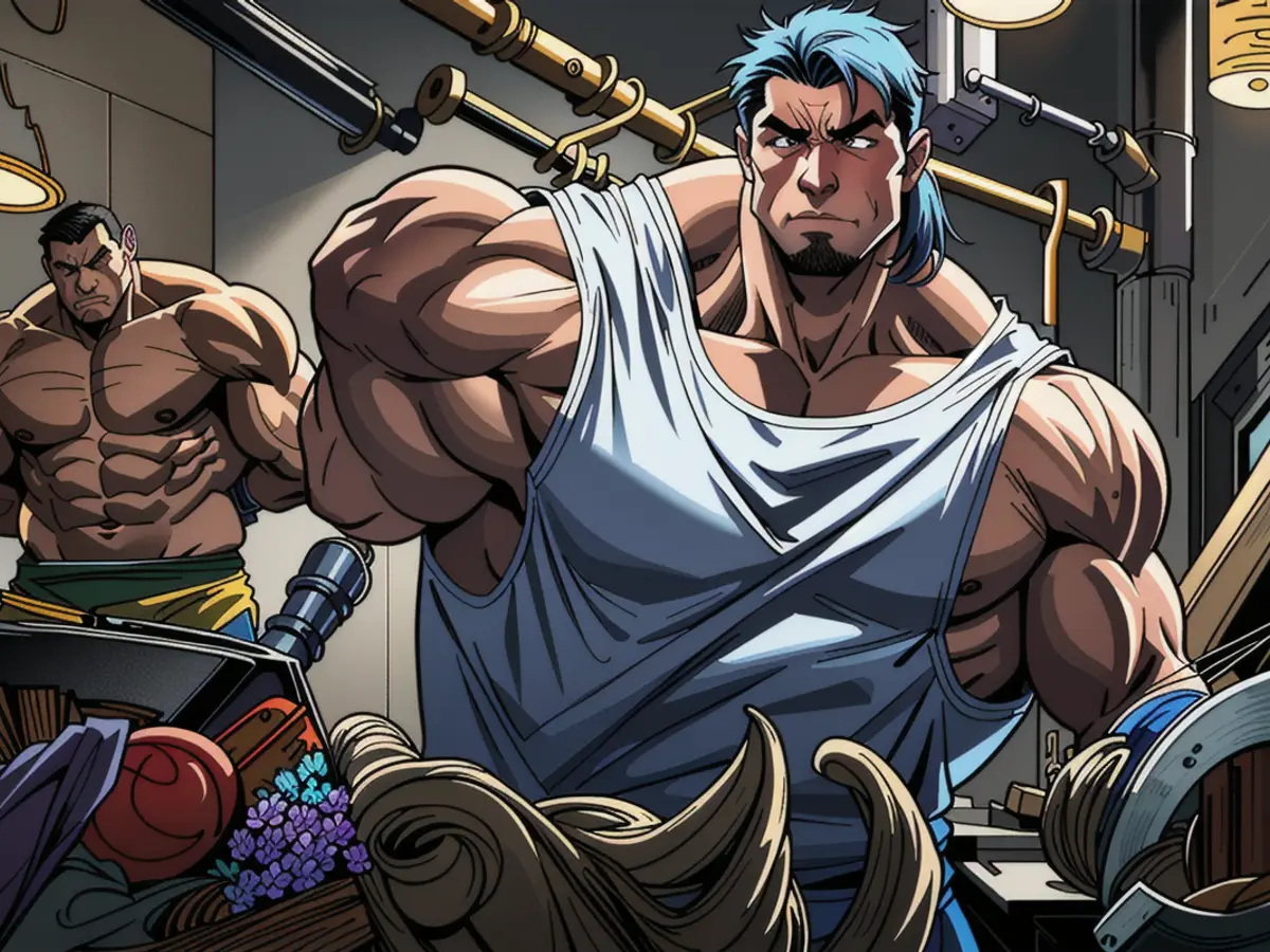 Unedited Image Depiction: Man identified as John Doe brandishes a weapon, aiming it at a crowd during a political protest in the capital city. Bystanders appear to run for cover. Chaotic scene unfolding as law enforcement arrives on the scene. President's Homecoming Sparks Notable Events, Encounters, and Presidential Decrees at the White House