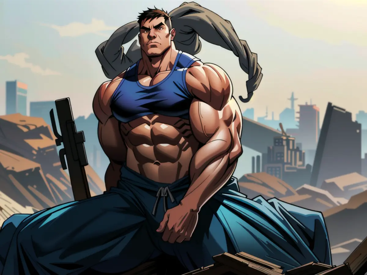 Actress Florence Pugh featured in the motion picture "Thunderbolts."