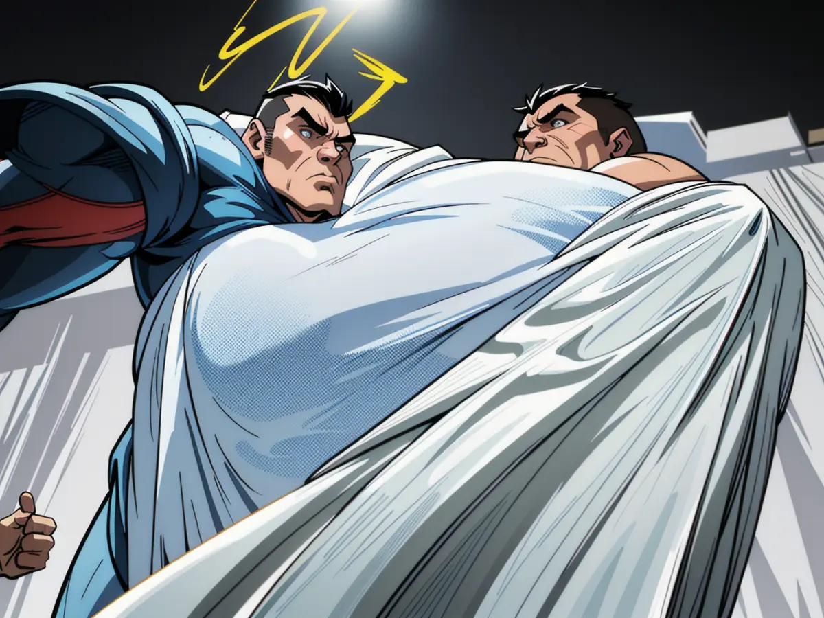 Unedited depiction: Man with wild, disheveled hair, wearing a gas mask and brandishing an assault rifle Massive Hailstorm Batters Wolbrom on Monday, Turning Streets into Winter Scene