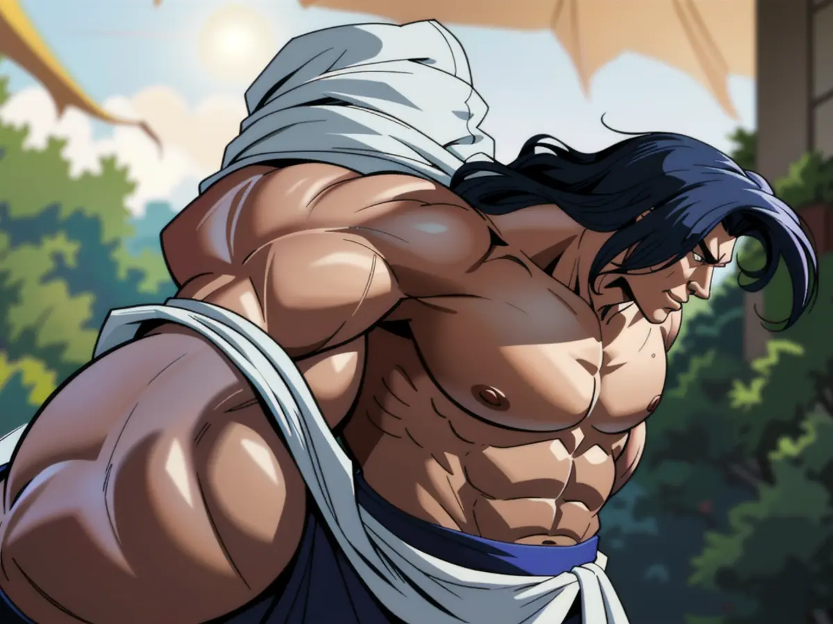 Image depicts a man with a sign protesting for political reform