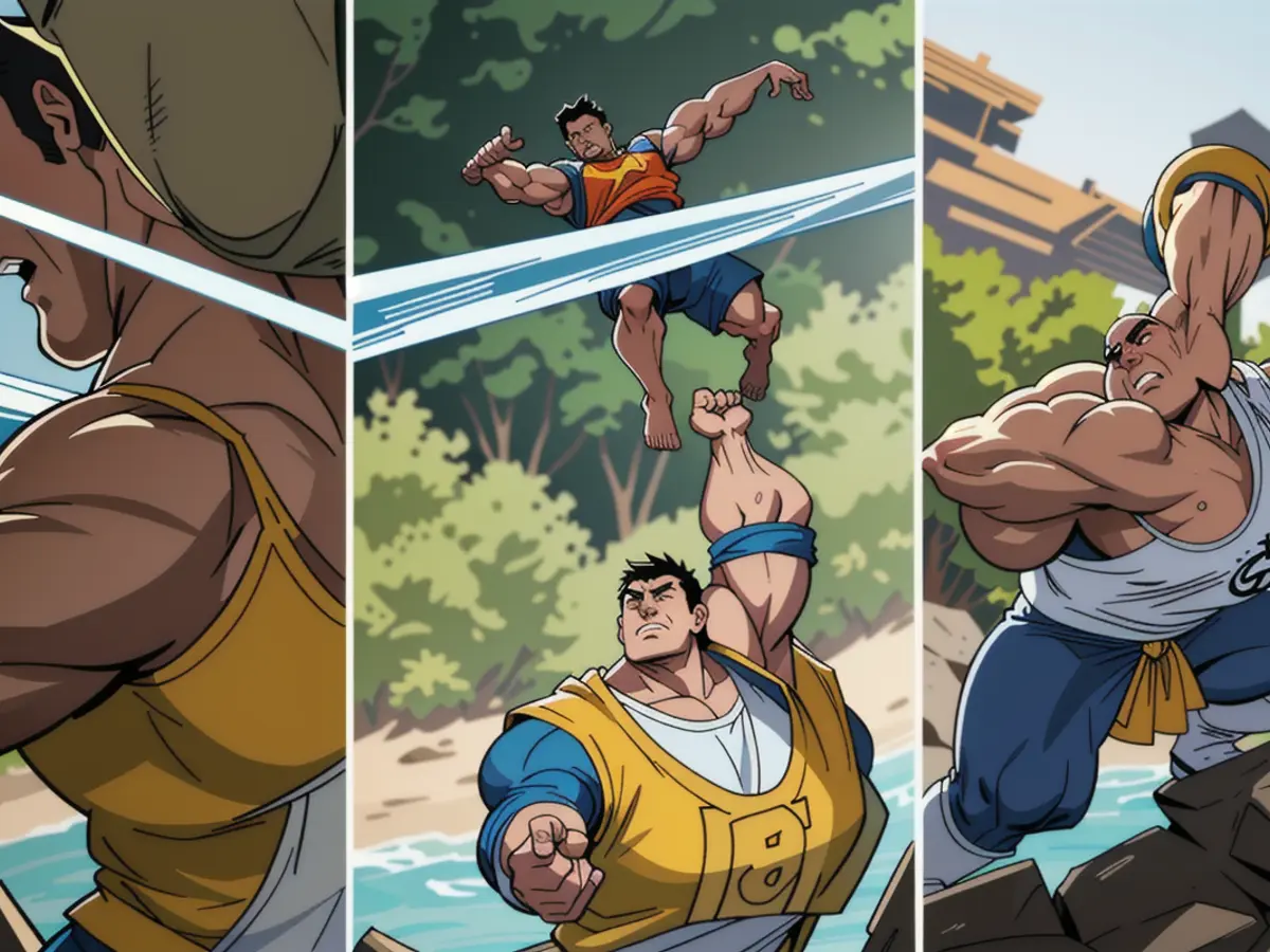 Image shows a man in a yellow jumpsuit, covering his face with both hands, as he stands in front of a burning building, smoke billowing behind him. Animals confined, corpses of otters discovered in freezer.