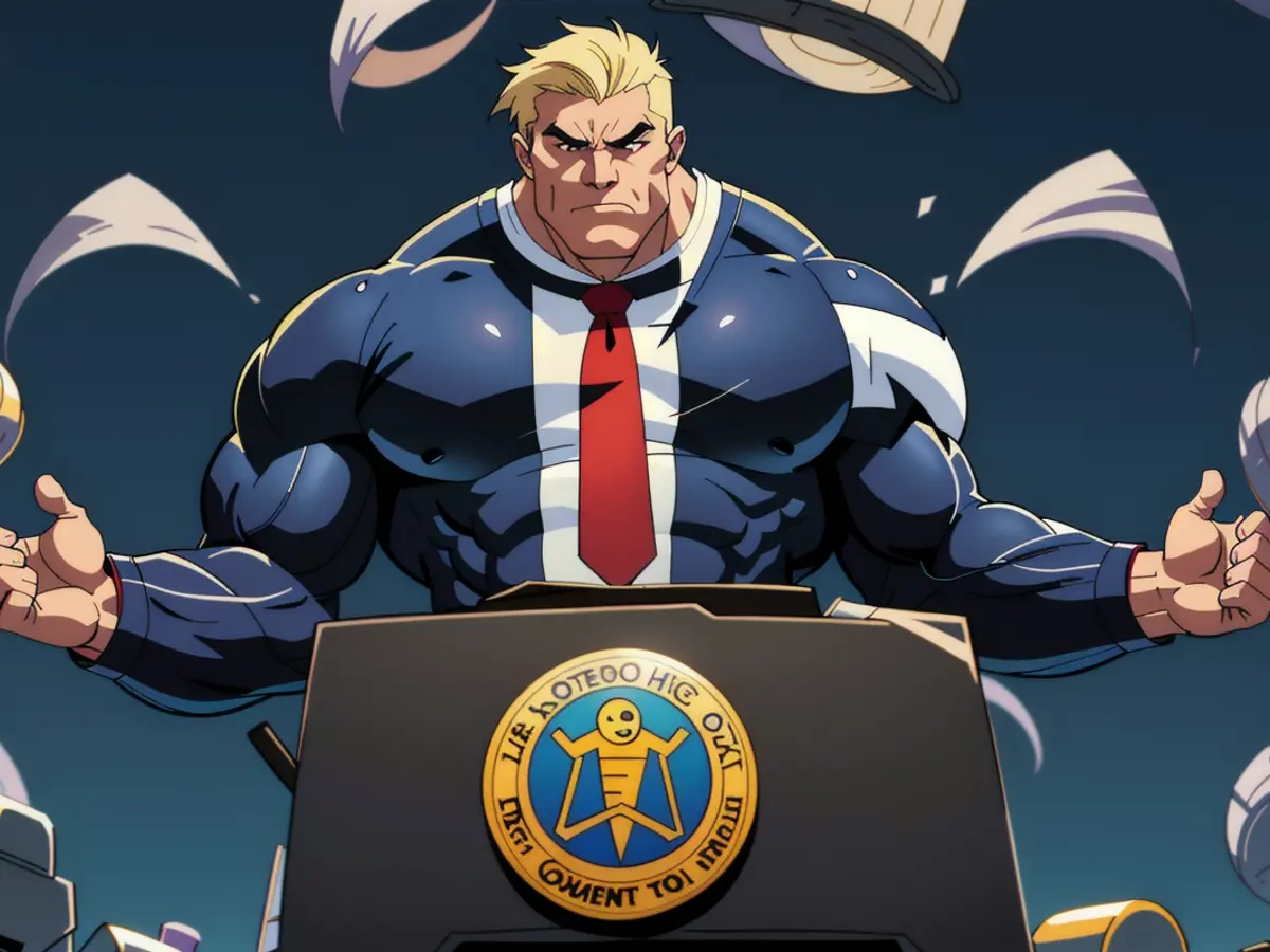 In the predicted outcome, Donald Trump, formerly the 45th president, secures his position as the 47th president, ensuring a presidency favorable to gambling-related matters.