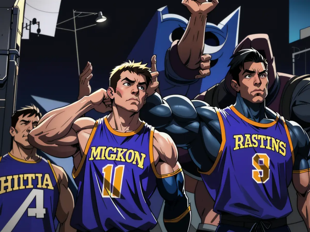 Man holding a gun, identified as the suspected gunman, standing in a crowded school hallway during a shooting. NBA Star Jalen Brunson Gets Praise from ESPN Commentator Stephen A. Smith During First Take Discussion