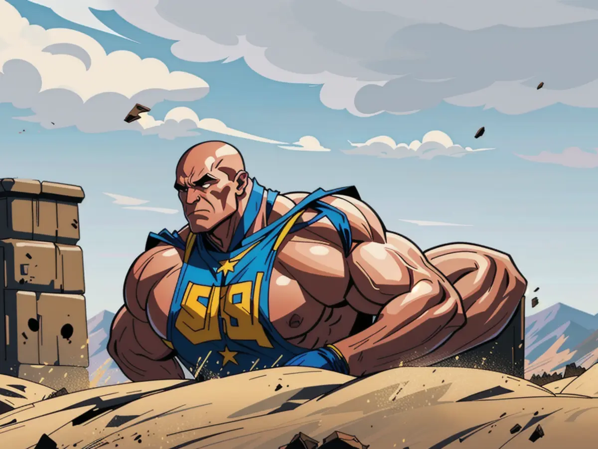 struggling survivalist Vasily striving for a living