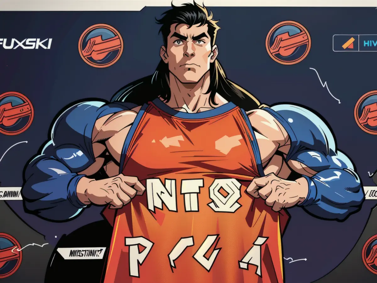 Figure Depiction: Man in a business suit, holding a giant red lever, standing on top of a towering building, overlooks a city in chaos. WNBA's Indiana Fever, featuring Caitlin Clark, top StubHub's sales chart with 10 of their forthcoming matches being the hottest tickets on offer.