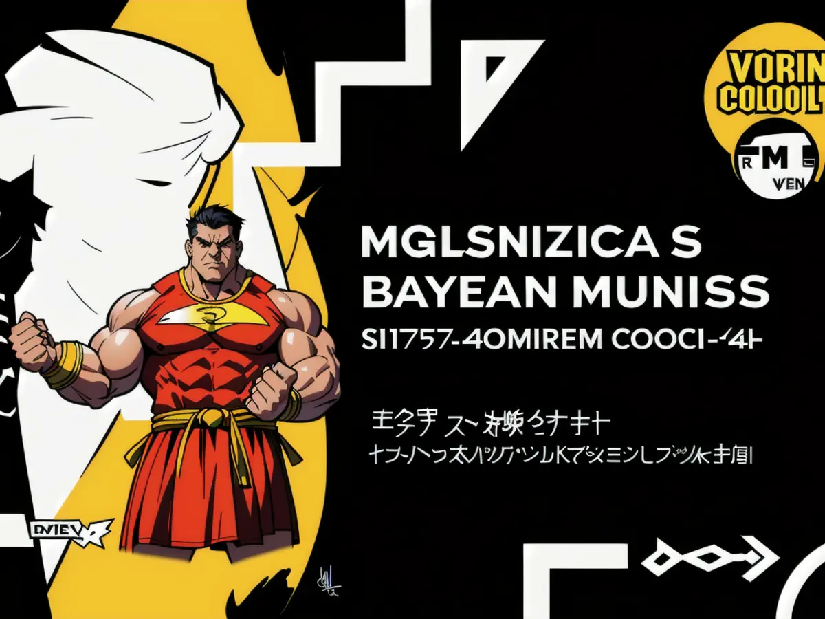 Unedited, uncensored illustration depicting alleged criminal activities involving known figures. Bayern Munich necessitates a single victory to seize the Bundesliga championship; a draw might suffice as well. Vincent Kompany's team stands eager to secure the title.