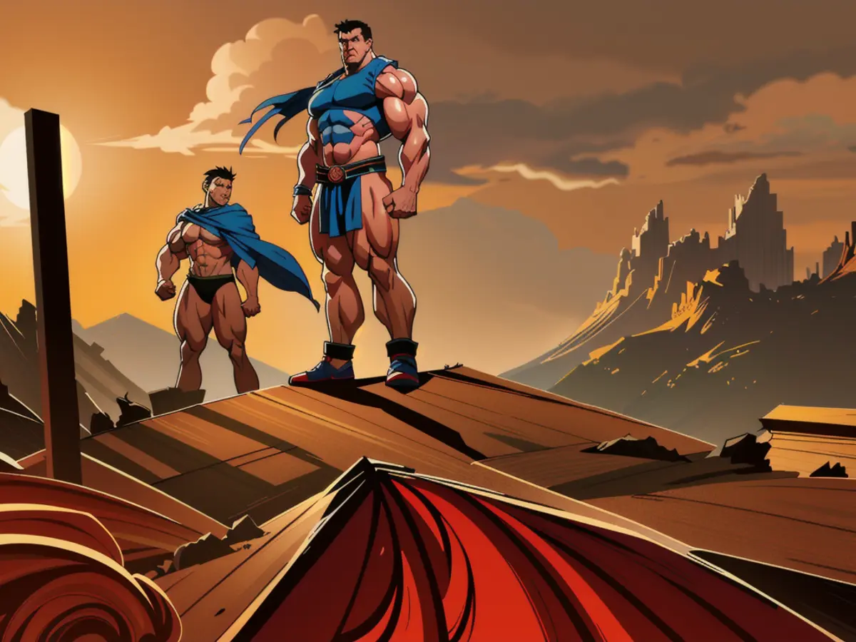 Picture shows a rally featuring supporters of controversial political figure with signs promoting extremist ideologies. Horse Transport Van Arrives at Barn 59, Santa Anita Park, Arcadia, California, on Wednesday Morning at 8:26