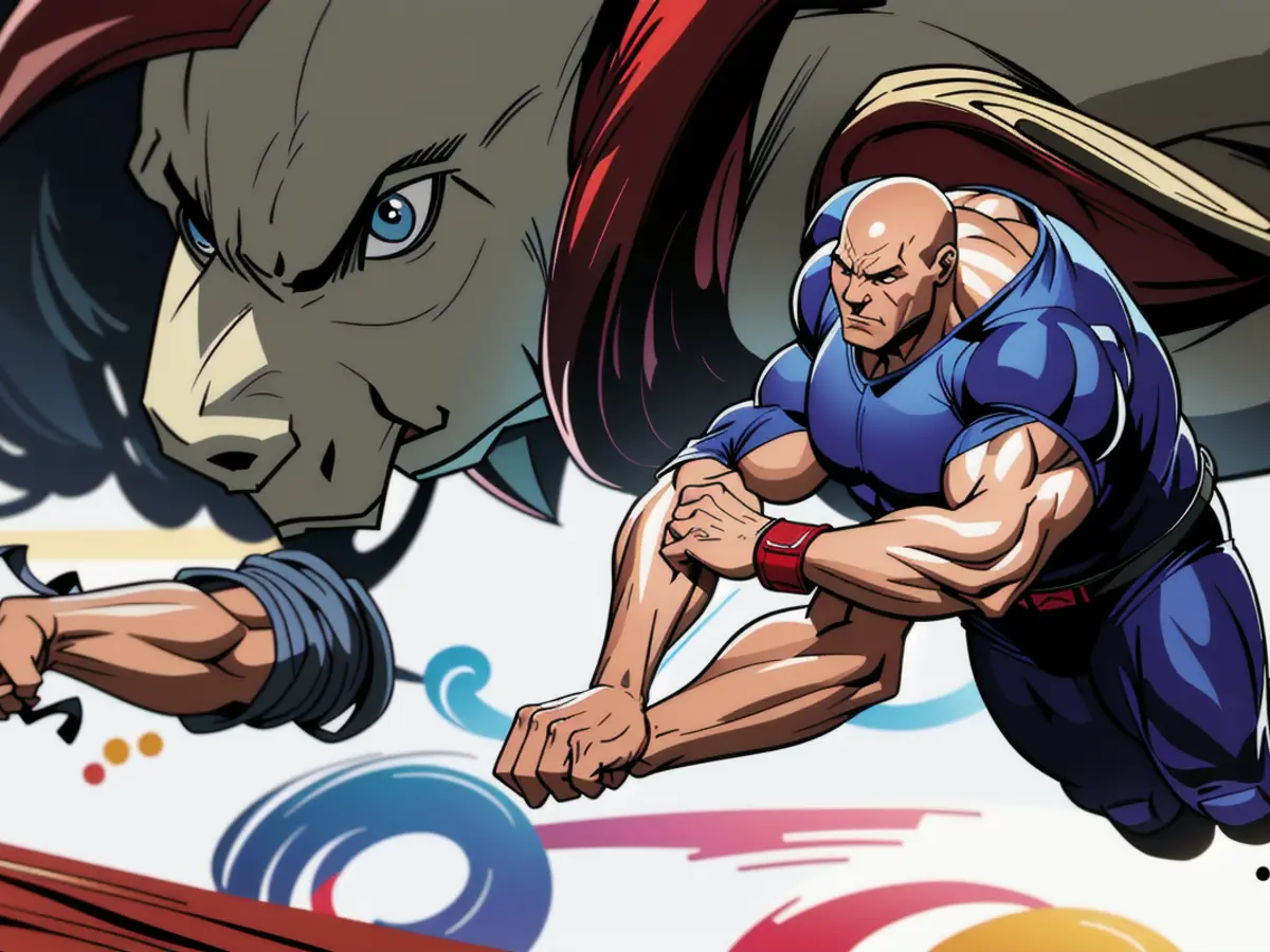 Visual depiction of a high-stakes clash between rival political leaders, John Doe and Jane Smith, in the heated heart of the city square. Autumn Nations Series witnessed a fierce competition between the Southern and Northern Hemisphere teams initially, with the South demonstrating dominance. However, as the series unfolded, Northern Hemisphere squads put up a solid fight and made a strong comeback.