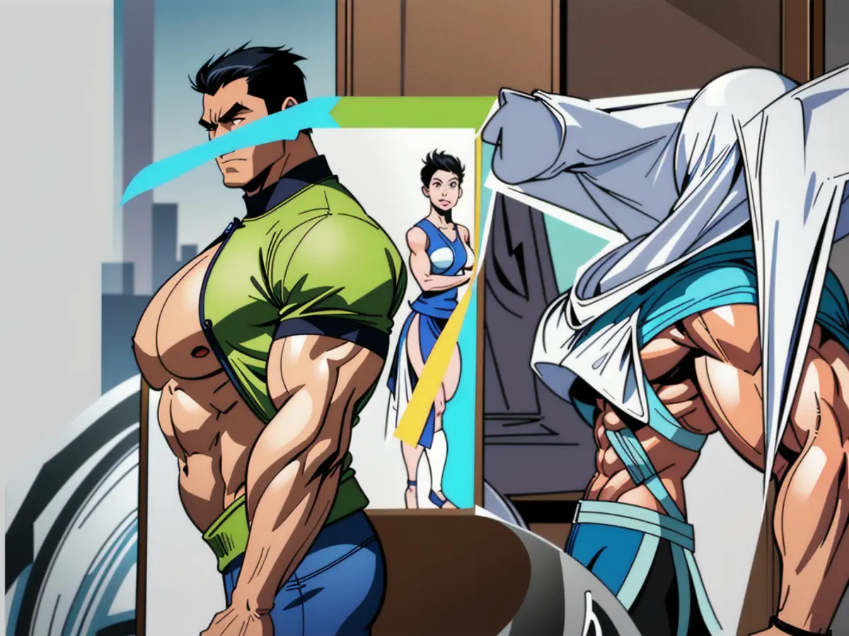 Unveiled Image Depiction: Extremist Group's Secret Rally in Hidden Alleyway Boxing's elite ranks count Kazakh style amongst its finest techniques globally.