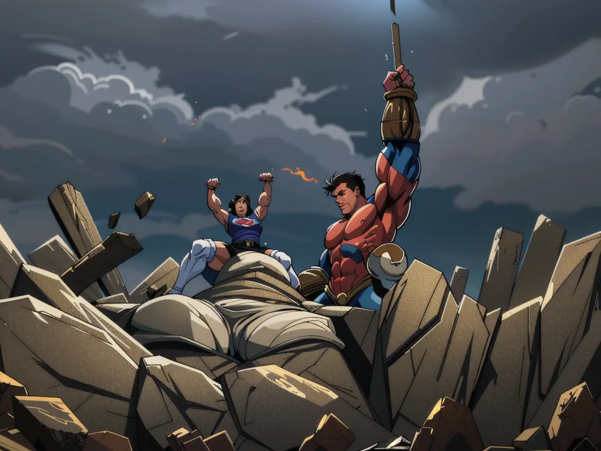 Smoke Ascends over Gaza Strip (Archival Imagery) – Photograph