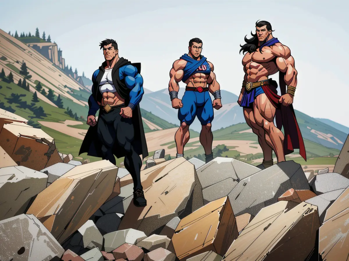 Person depicting a group of five masked individuals, armed with weapons, standing in a clandestine gathering, presumably associated with a radical faction. American-owned Scottish golf course to stage European tour event in August, under Trump's ownership.