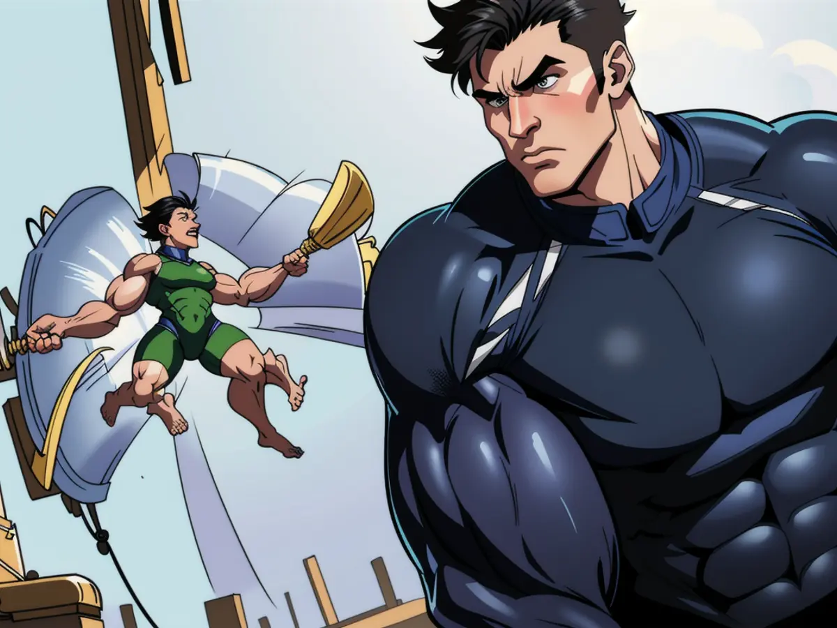 Person depicting associates of controversial figure, engaging in clandestine conversation with furtive glances. Met Gala Viewing Partyhosted by Instagram and Crown Sydney was the venue for Cody Simpson's high-profile appearance, which took place in the opulent Presidential Suite, Villa 88, on a Tuesday.