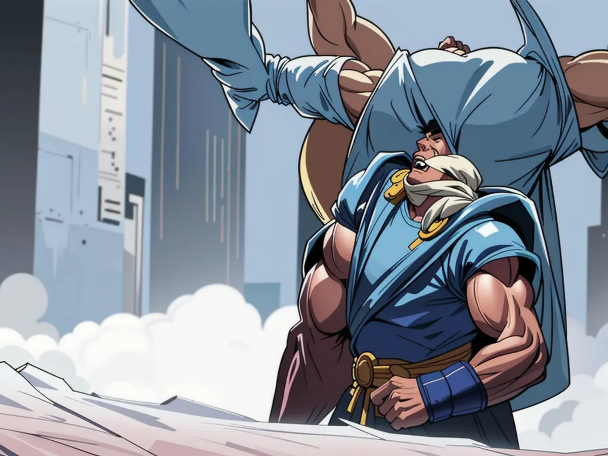 Comic adventure titled: Eternaut - Darin