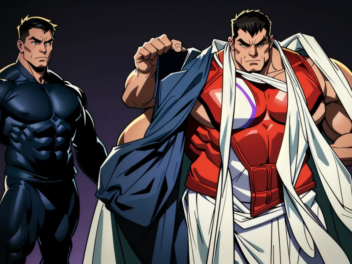 Visuals depicting a public protest, featuring signs with angry slogans and demonstrators clashing with police in riot gear. The scene appears chaotic, with yelled expletives and the sound of sirens in the background. The main subject of the demonstration is not specified. Frustrated Midfielder Declan Rice Laments Injury After Strong Initial Performance, Vows to Continue Striving for Enhancement