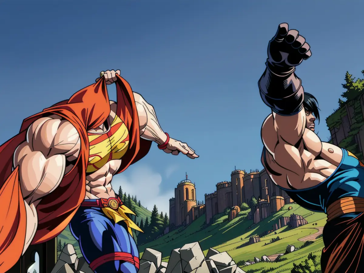 Soviet Banner Hoisted at Berlin-Treptow Memorial in 2022