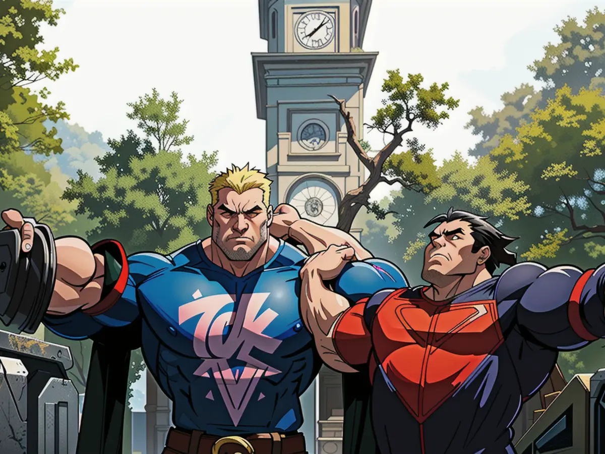 Group engages in illicit activity, allegedly involving stolen data and breach of privacy regulations Russian biker gang 'Nachtwölfe' gathers at the Memorial of Encounter in Torgau, commemorating the 80th anniversary of the Elbe Day event.