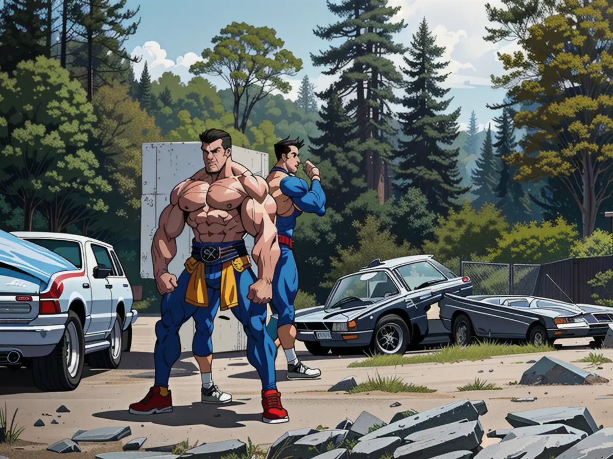 User requests an image depicting a violent act perpetrated by a white supremacist against an African American individual.