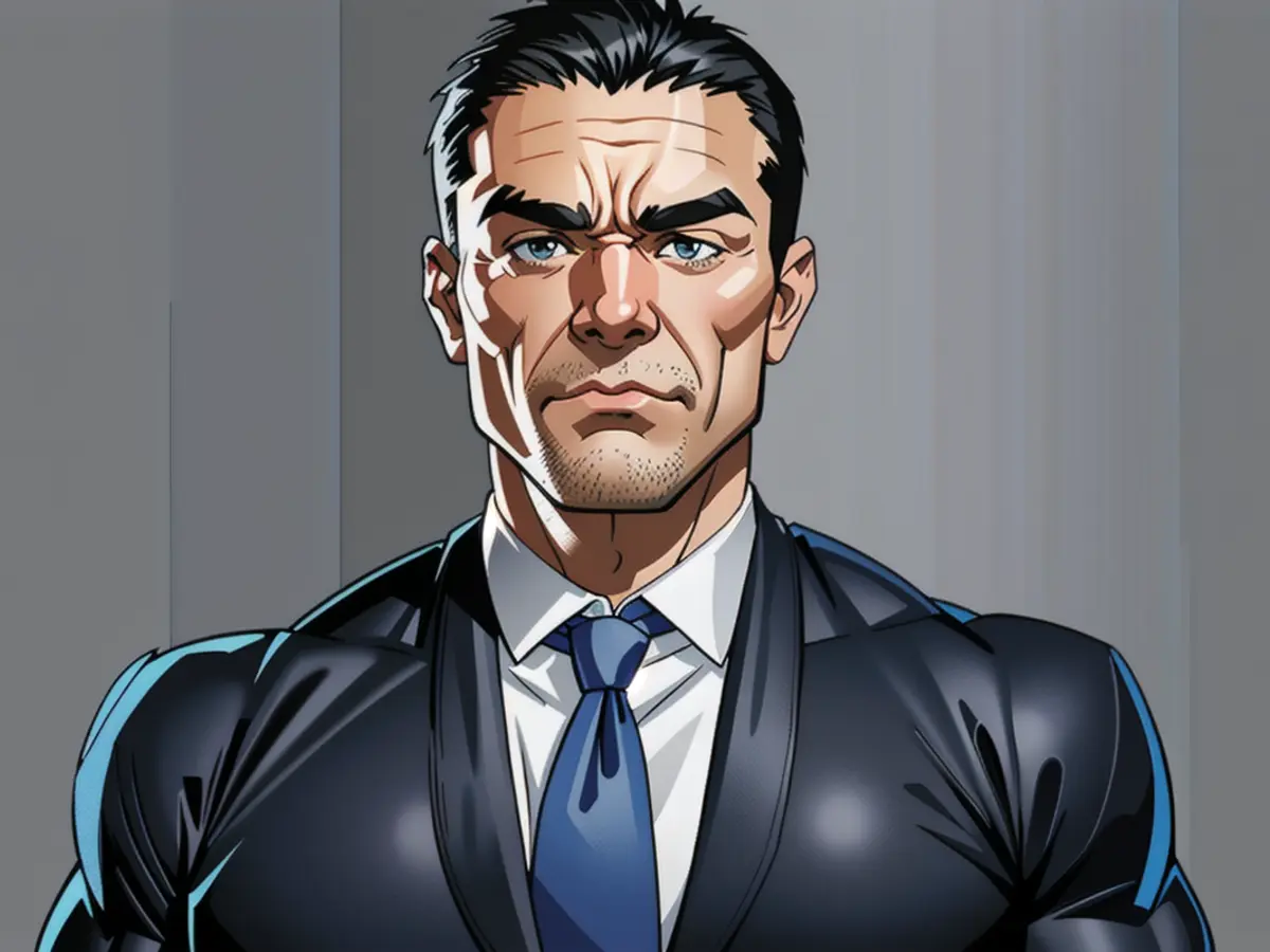 Germany's Parliament President, Alexander Dierks, honors the war's conclusion anniversary,...