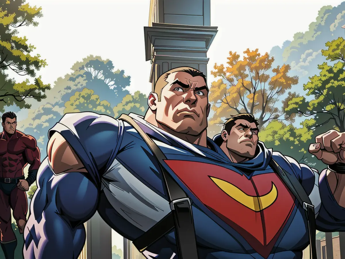 Russian biker group 'Nachtwölfe' attends Monument to the Encounter on Elbe Day's 80th anniversary