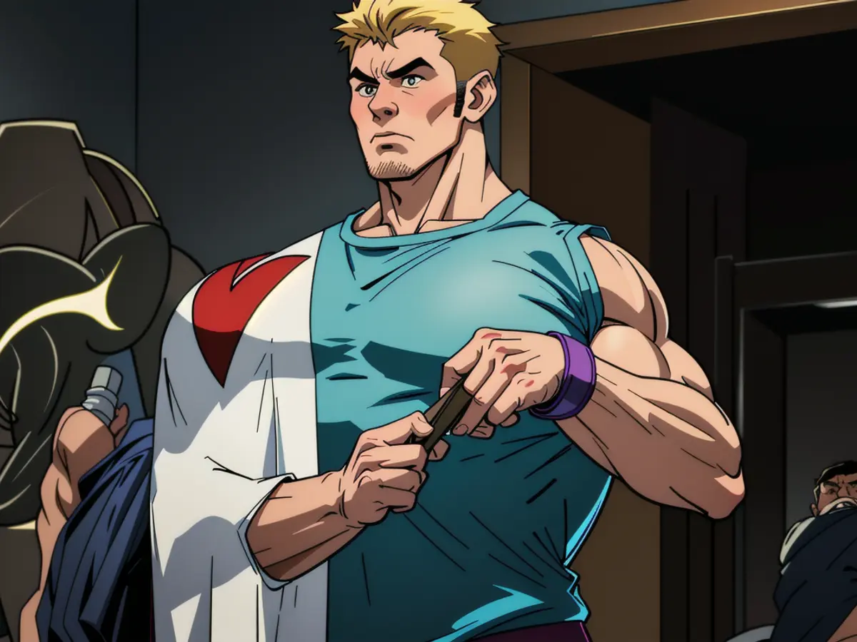 Andreas Flodmann departs from Goppingen, as captured in the image.