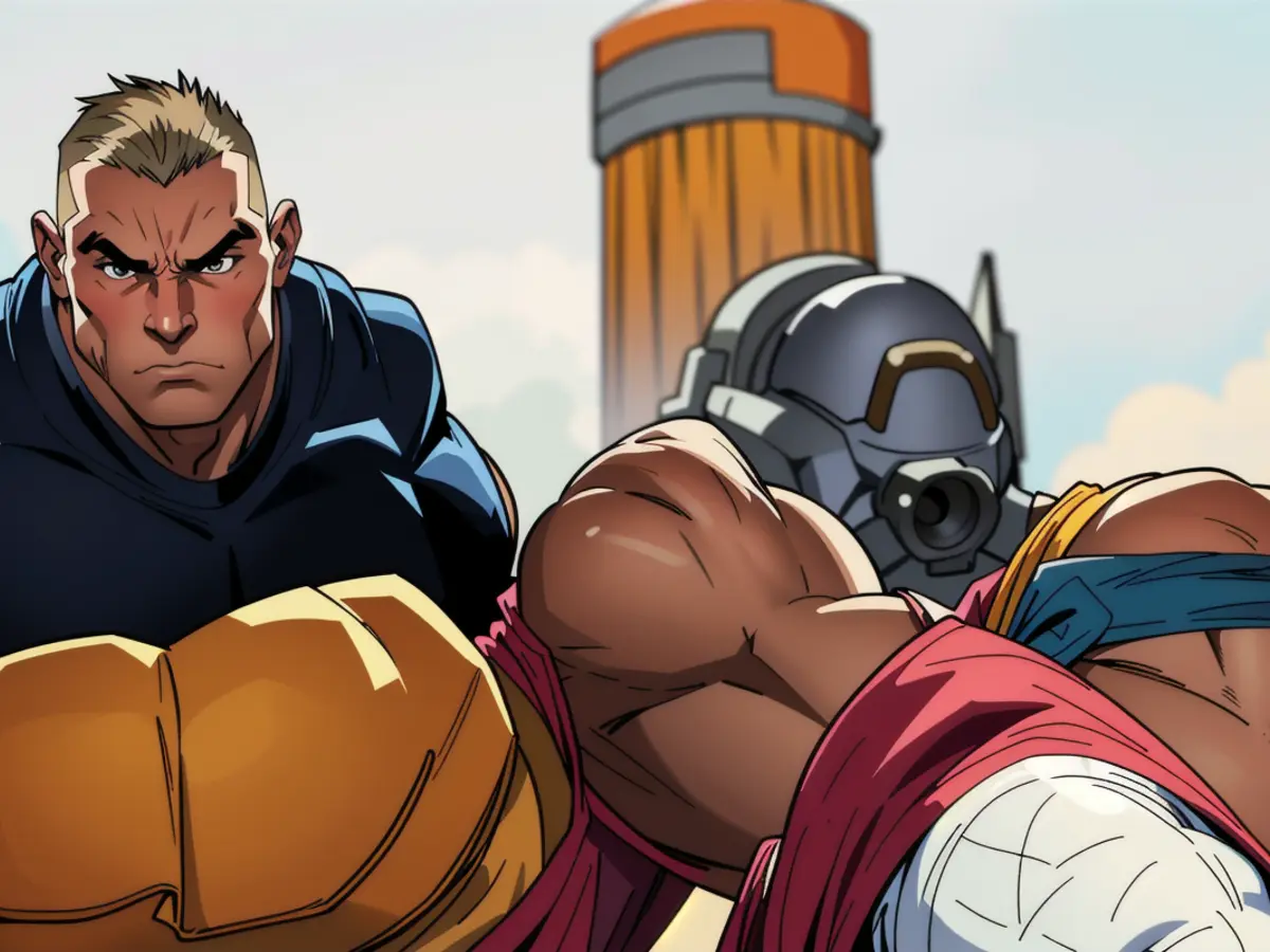 Defendant Consults with Lawyer, Marcus Mauermann; Picture Included