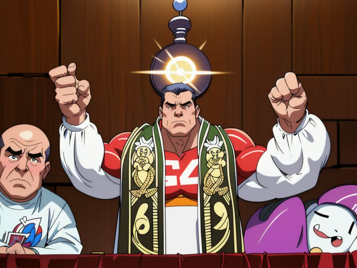 Newly crowned Pope: Robert Prevost assumes leadership role.