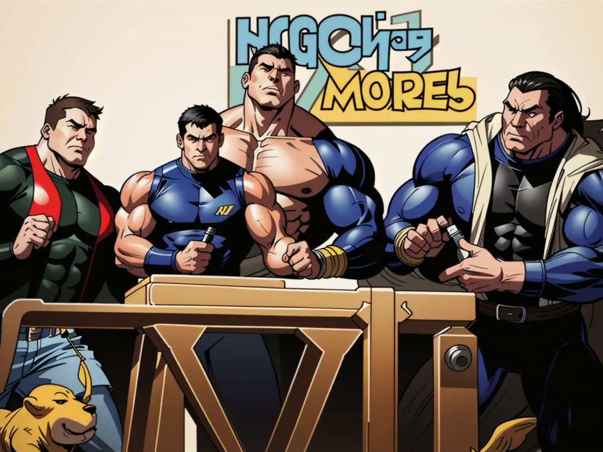 Leaders Consensus on Key Issues: Starmer, Zelensky, Macron, Tusk, and Merz conferred in Kyiv...