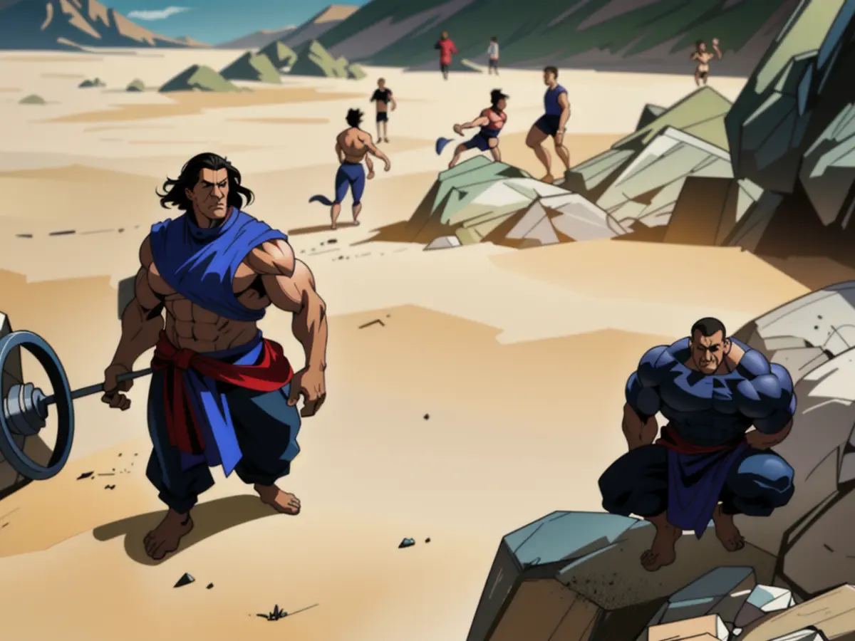 Group of Protesters March Through City Center, Inciting Chaos and Unrest Security forces apprehend two members for aiding terrorism in the North-East, as revealed by Defense Headquarters.
