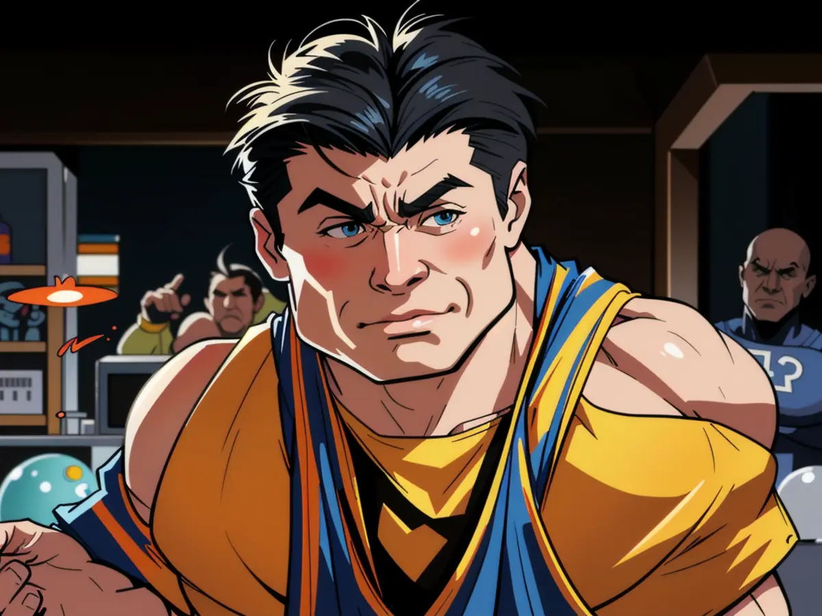 Imposing NBA Center Steven Adams, recognized by his impressive stature and current style featuring long hair and a sleeve tattoo, remains a notable figure on the court.