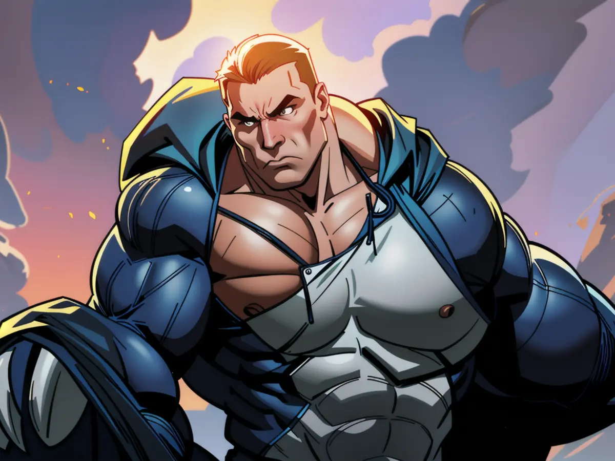 Person posing provocatively, displaying explicit content, with noticeable brand logo in the background. Bundesliga authorities manipulated regulations to enable Harry Kane's initial trophy triumph... yet a sensational late goal from RB Leipzig made him postpone his celebration.