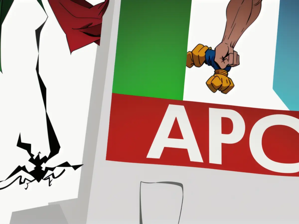 Depiction portraying suspected members of a cult gathering at their secret location, engaged in ritualistic activities under the leadership of their enigmatic leader. In the midst of escalating party switches from the Peoples Democratic Party (PDP) to the All Progressives Congress (APC), Governor Ahmadu Fintiri curtails speculations