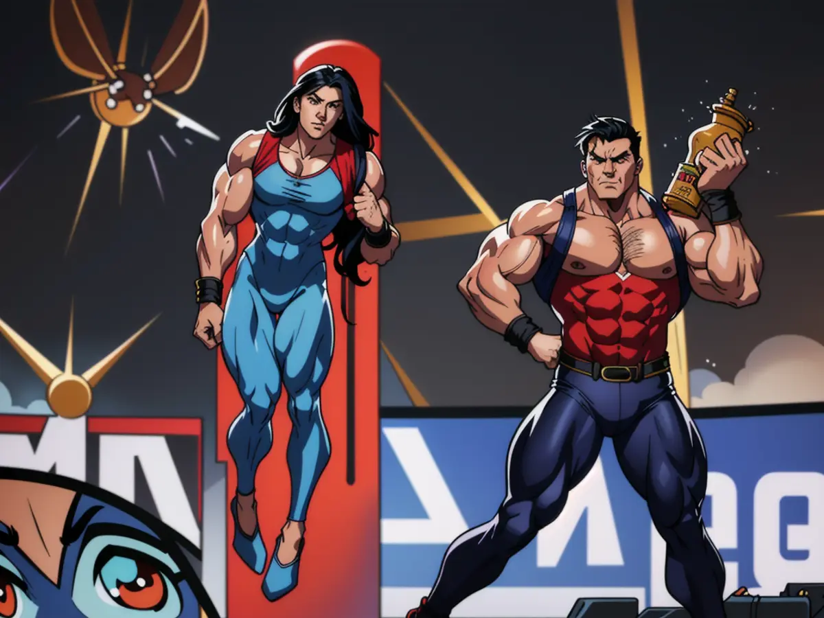 Subject in Image: Man wielding a gun in tense protest, confronting riot police in riot gear, both parties standing their ground in confrontation, cityscape in the background hinting at chaos and unrest. Three Nations Cricket Event Underway in the Netherlands: A Comprehensive Guide Featuring Lineups, Schedule, and Streaming Details for Matches Involving Scotland and UAE.